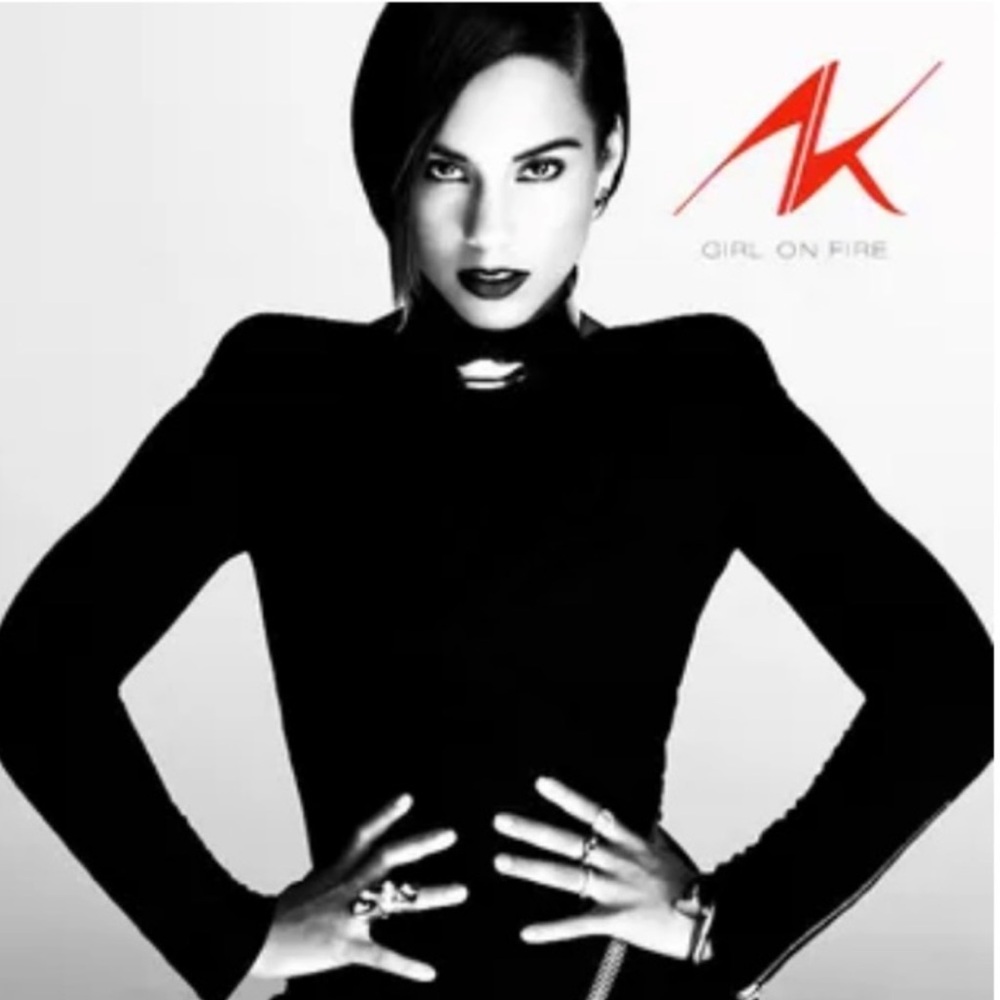 ‼️Empty Case ”Alicia Keys “Girl On Fire ”Soft Case”‼️Booklet Only (SEE VIDEO)‼️
